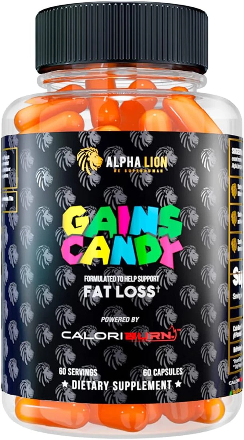Gains Candy, Pills That Support Weight Loss, Energy Supplements, 100% Natural...