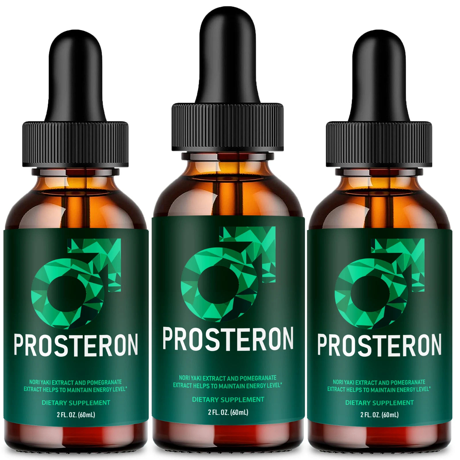 (3 Pack) Prosteron for Men, Prosteron Drops Support Prostate & Urinary Health