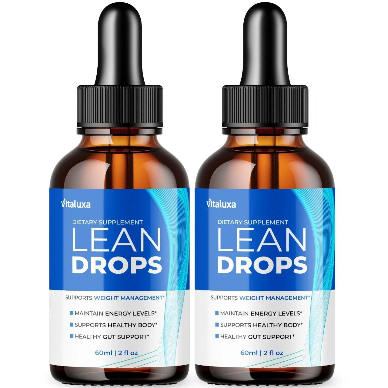 (2 Pack) Lean Drops for Weight Loss, Advanced Fat-Burning Formula (4oz)
