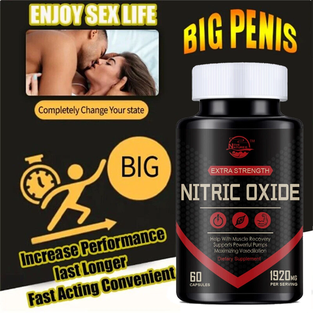 Suplemento de óxido nítrico extra fuerte L arginina 3x fuerza - malato de citrulina