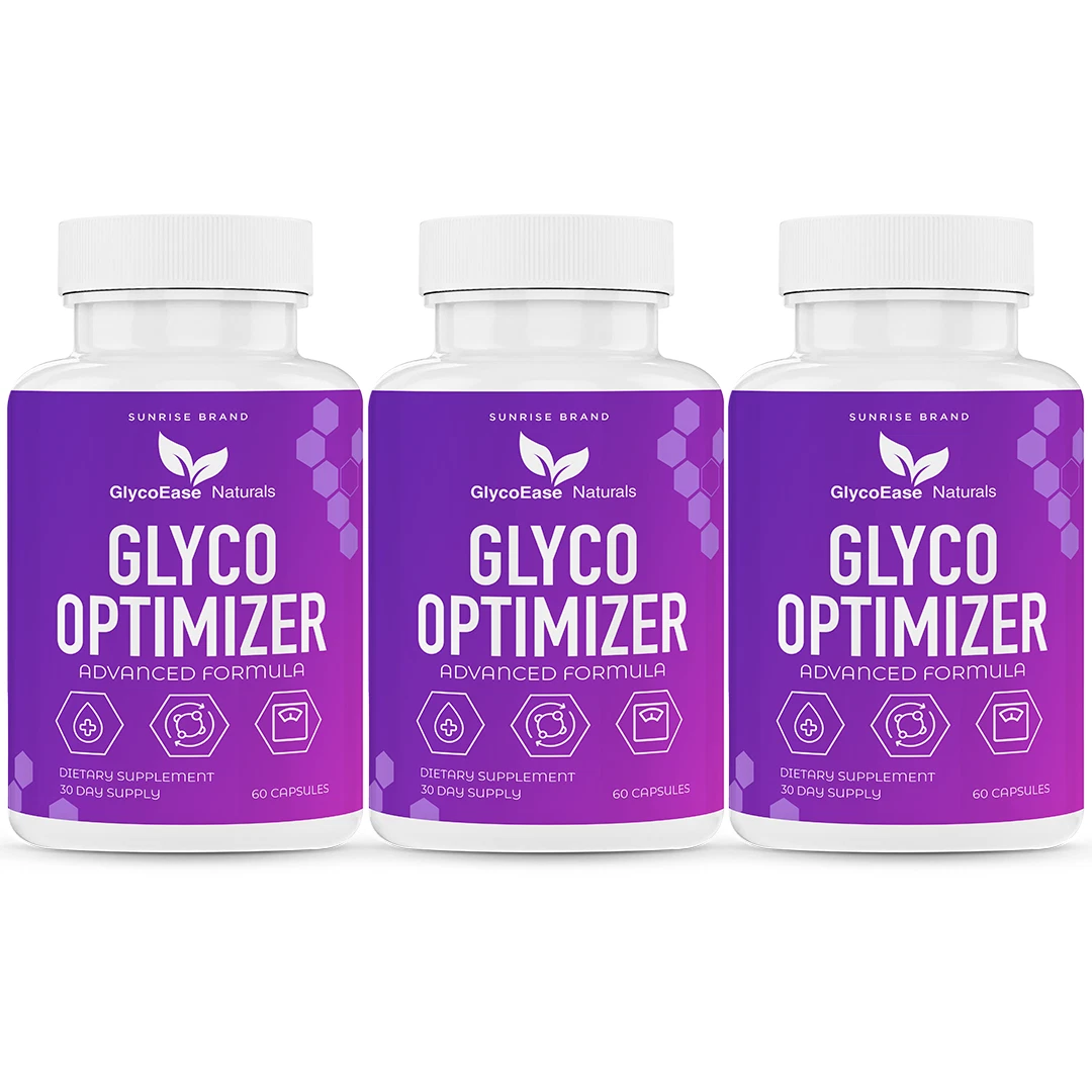 Glyco Optimizer Healthy Blood Formula Support Capsules - 3 Pack