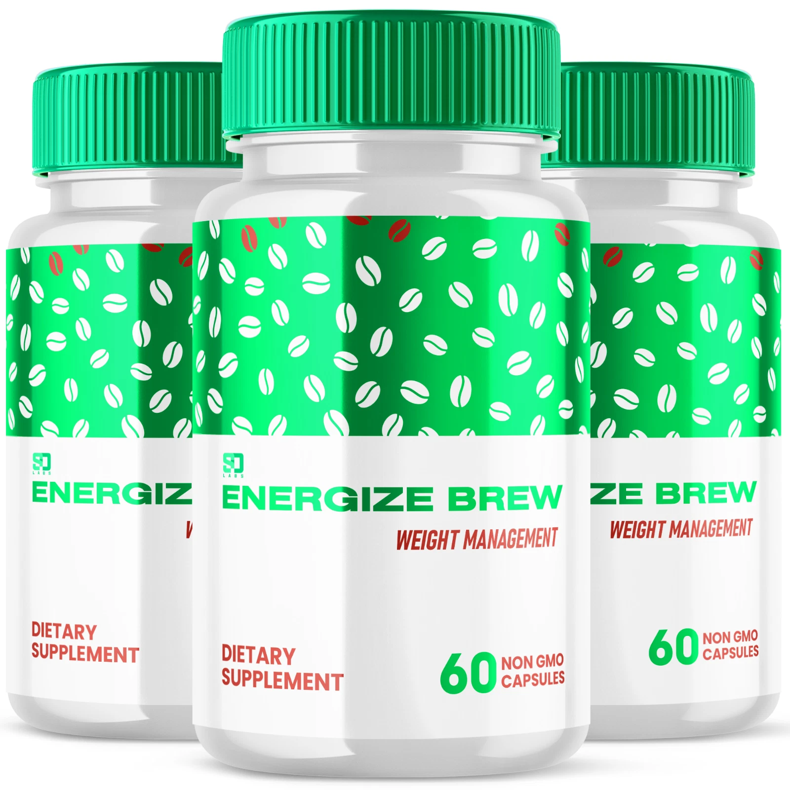 [286007121225] Energize Brew - Advanced Formula Natural Weight Support Supplement (3 Pack)