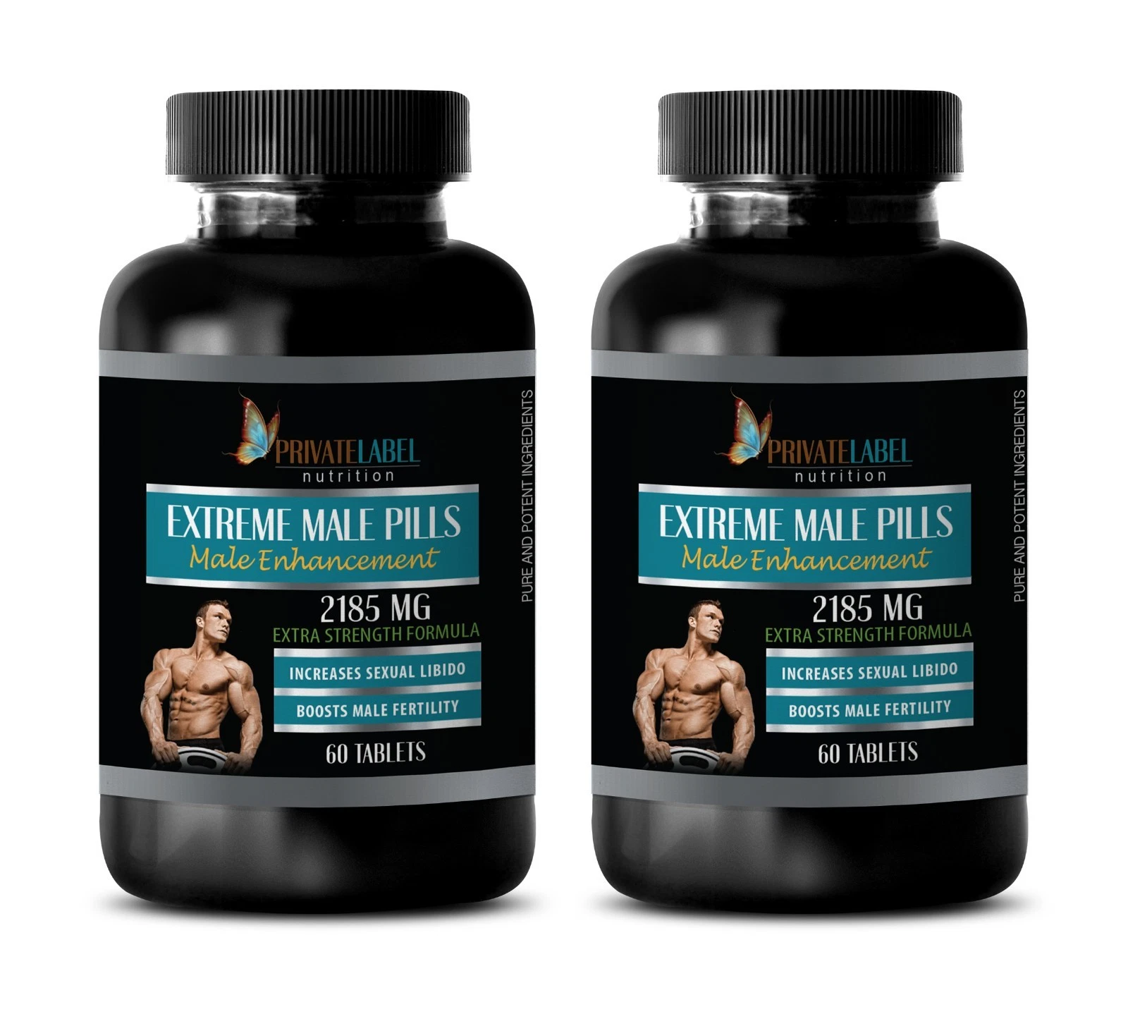 sexdrive for man - EXTREME MALE PILLS - testosterone booster for men - 2 Bottles