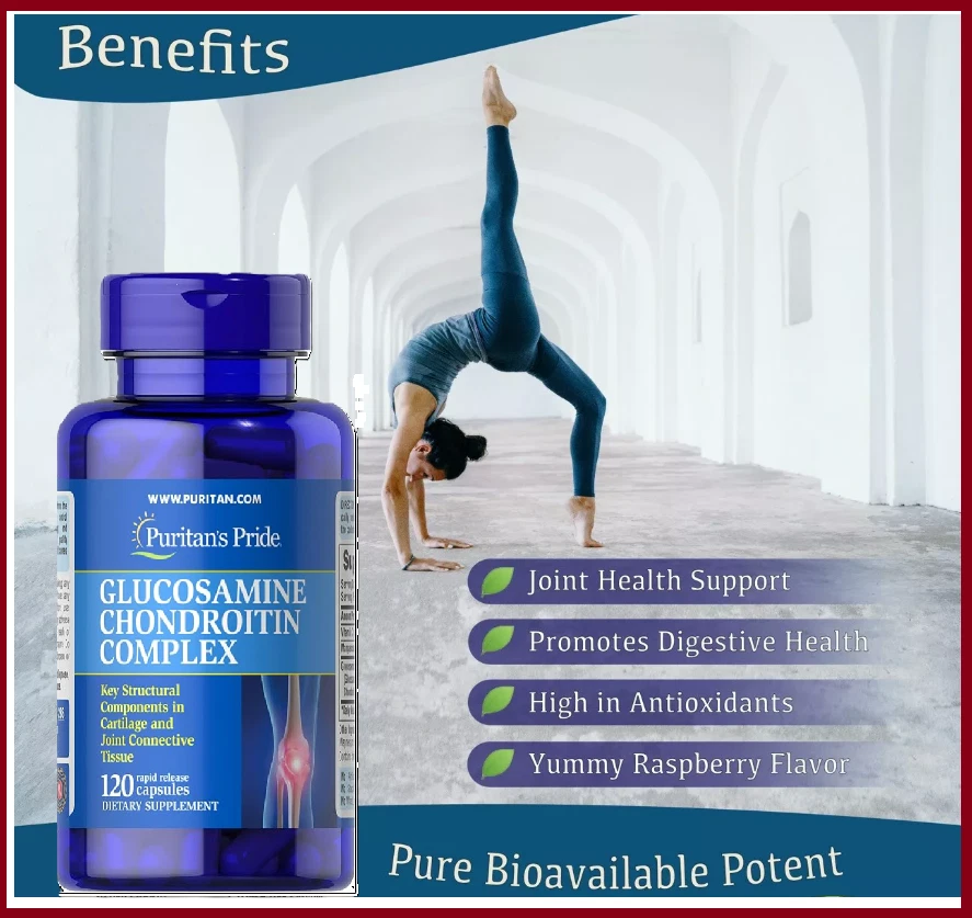 NEW Pastillas de glucosamina para recuperar las articulaciones