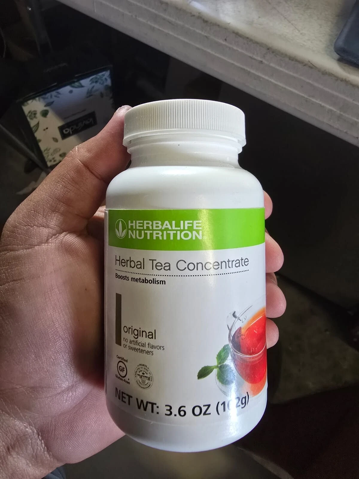 Herbalife Herbal Tea Concentrate Original LARGE 3.6 oz (102 g) - New!