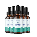 (5 Pack) Cortexi Drops for Ear Health, Hearing Support, Healthy Eardrum (300 ML)