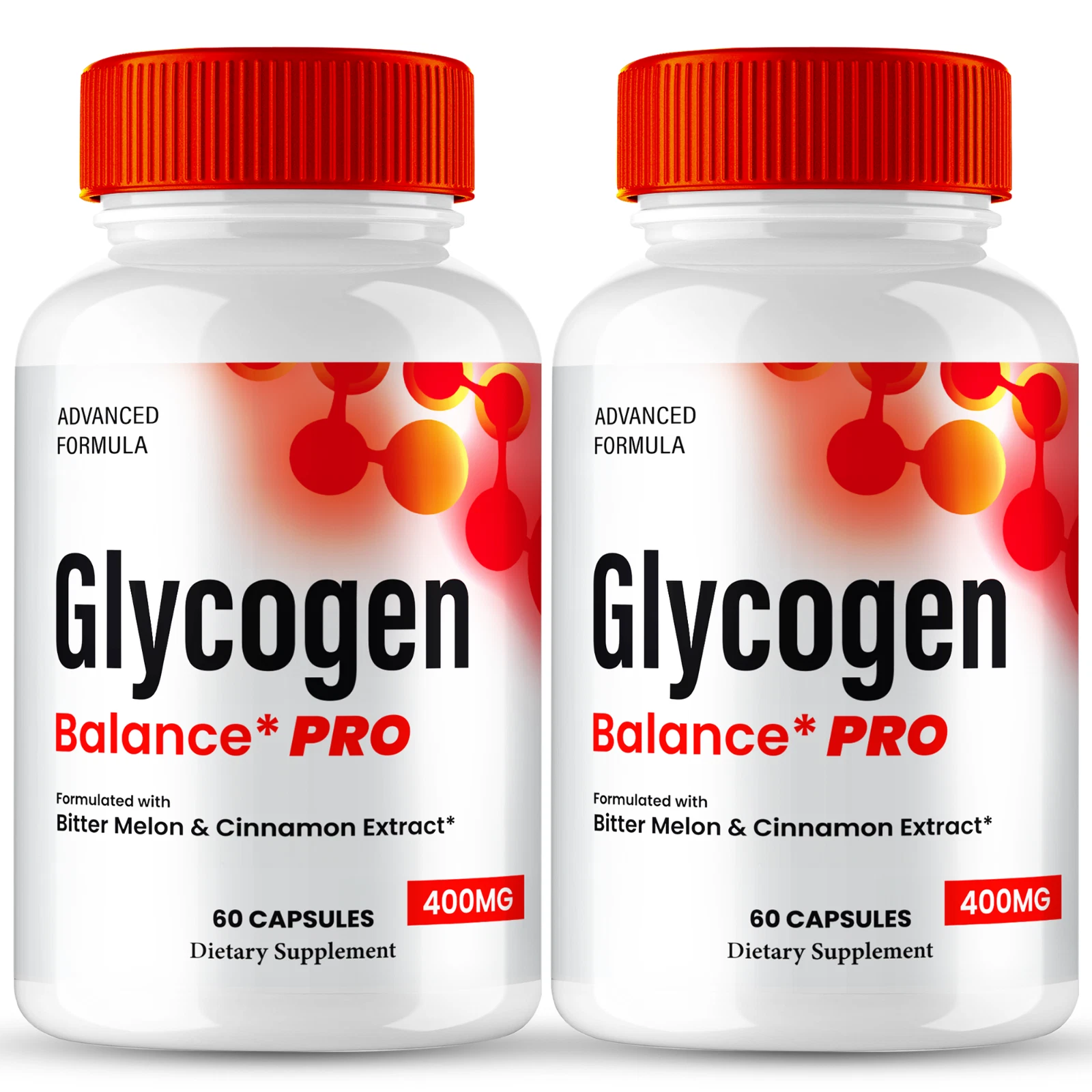 (2 Pack) Glycogen Balance Pro Blood Support Capsules, Supports Blood Sugar Level