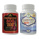 Thermogenic Fat Burn Weight Loss Diet Pill L-Glutamine Supplements Muscle Growth