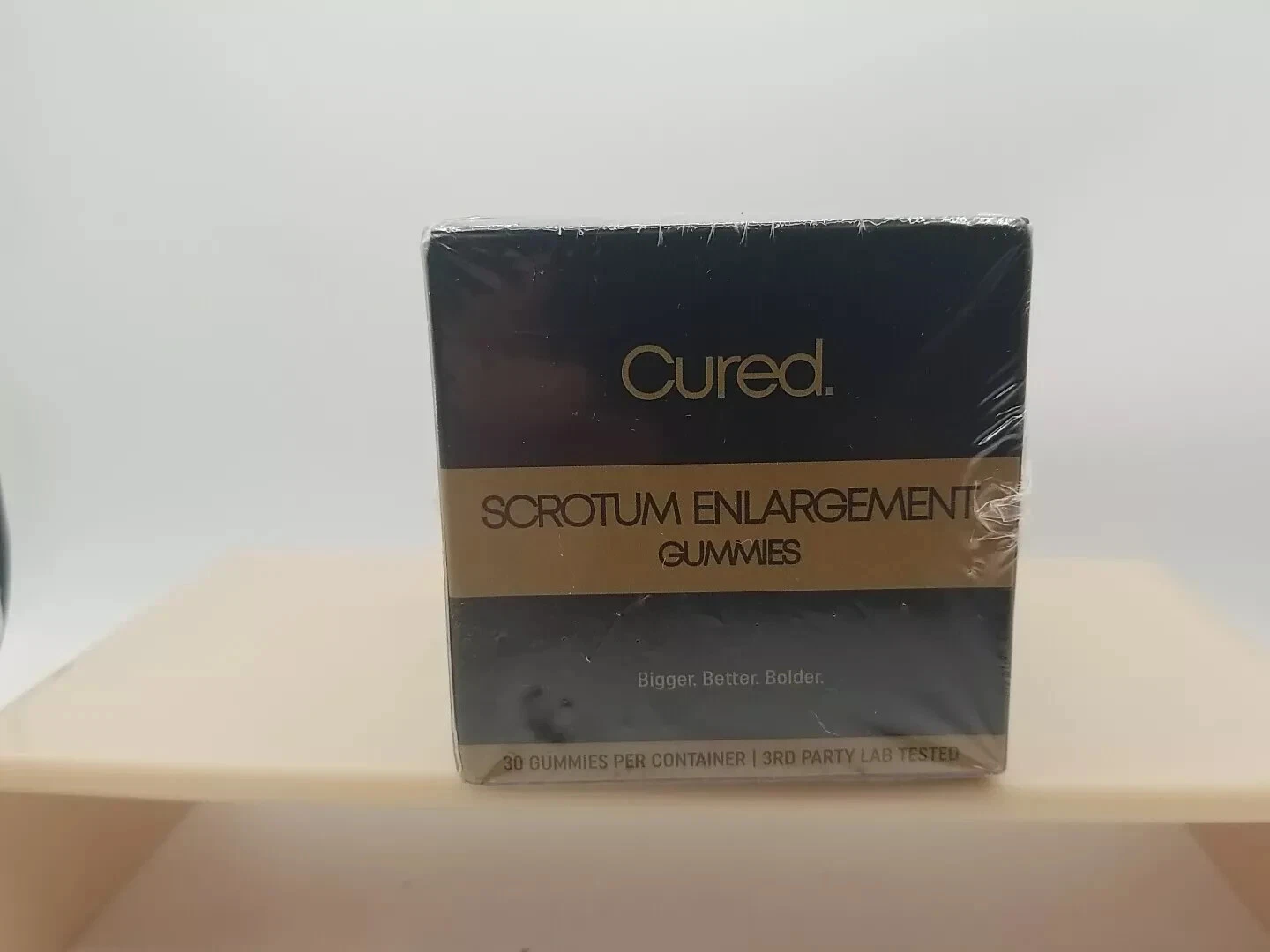 Cured Scrotum Enlargement Gummies 30ct 11/2026 Men’s Health New & Sealed