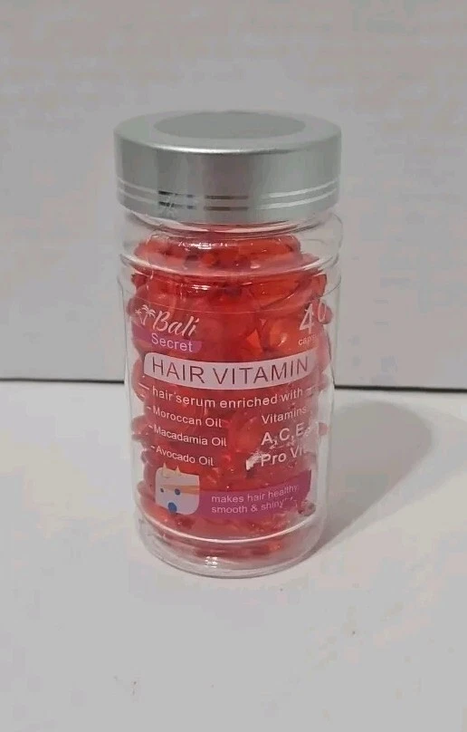 Bali Secret Hair Vitamin Hair Serum 40 Capsules EXP 06/27/2027