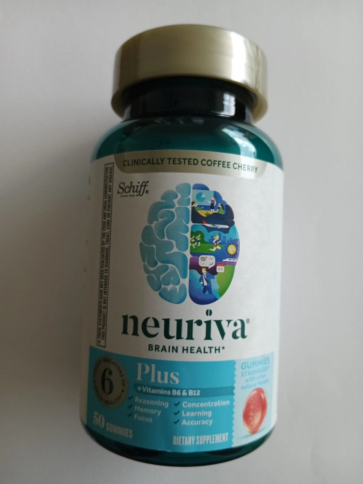 Neuriva Brain Health Plus 50 Gummies