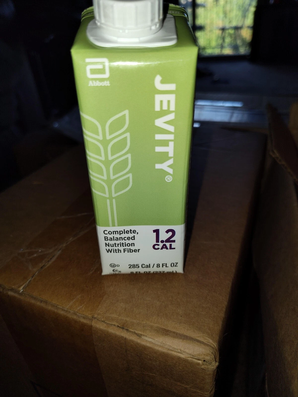 JEVITY 1.2 Cal Nutritional Supplement Unflavored 8 oz Carton Case of 24 64625