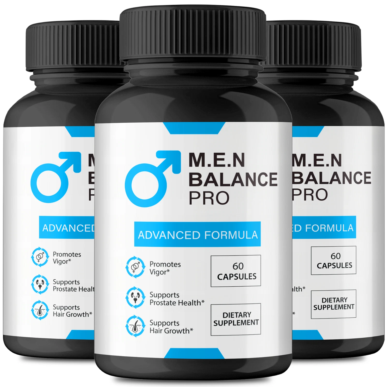 (3 Pack) M.E.N Balance Pro Prostate Support Pills for Male Stamina & Vitality