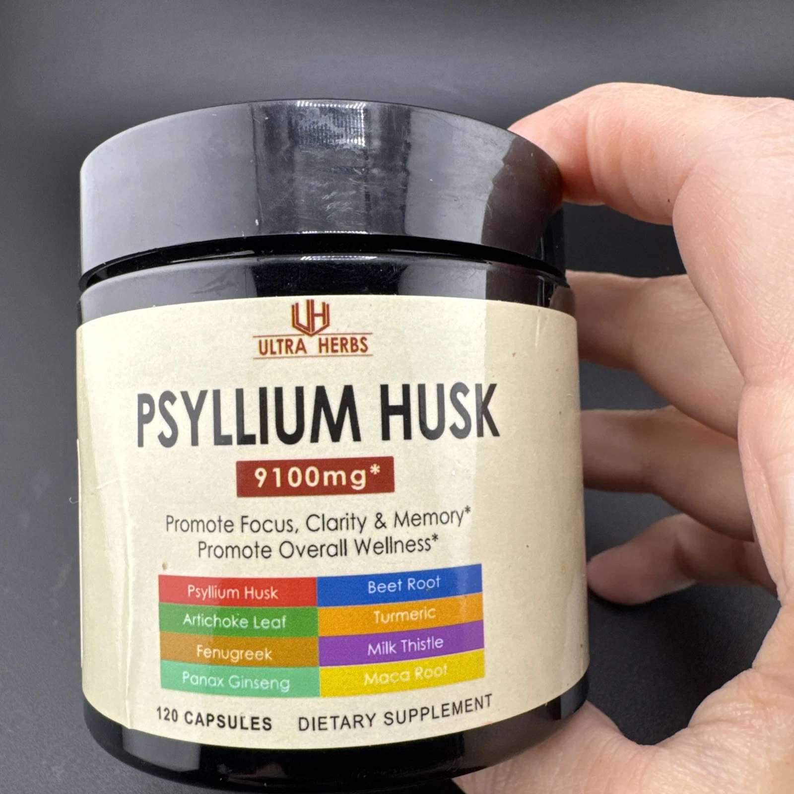 Psyllium Husk Caps 9100mg 📦