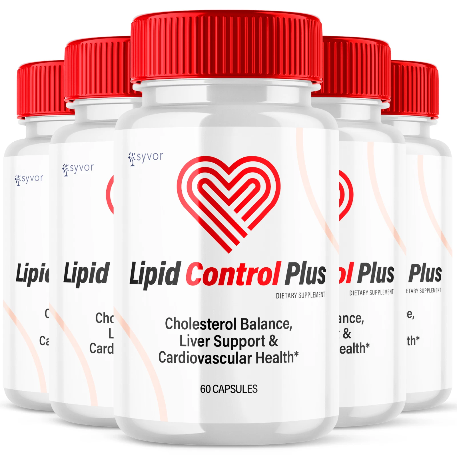 Lipid Control Plus Pill Advanced Balance Support Formula Supplement 300 Capsules