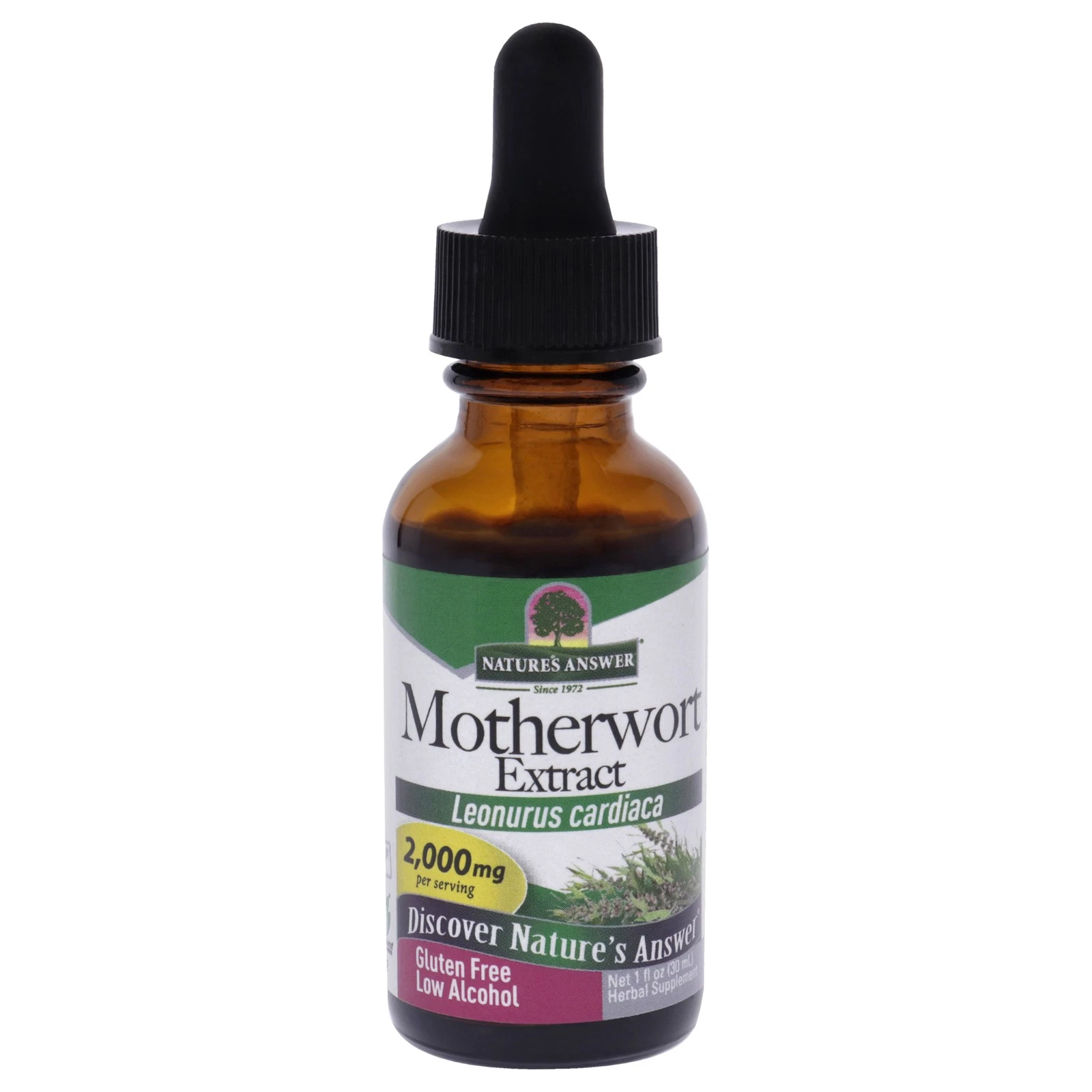 [396742635289] Motherwort Extract by Natures Answer for Women - 1 oz Dietary Supplement