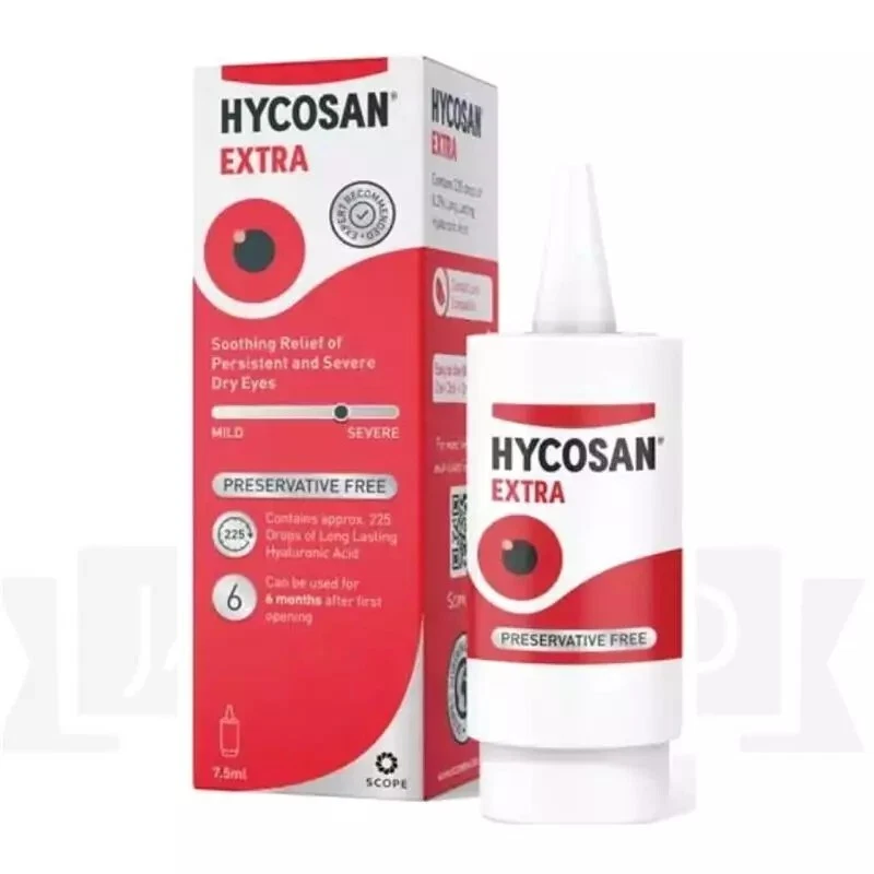 HYCO-SAN - Extra Preservative Free Lubricating Eye Drops 7.5ml