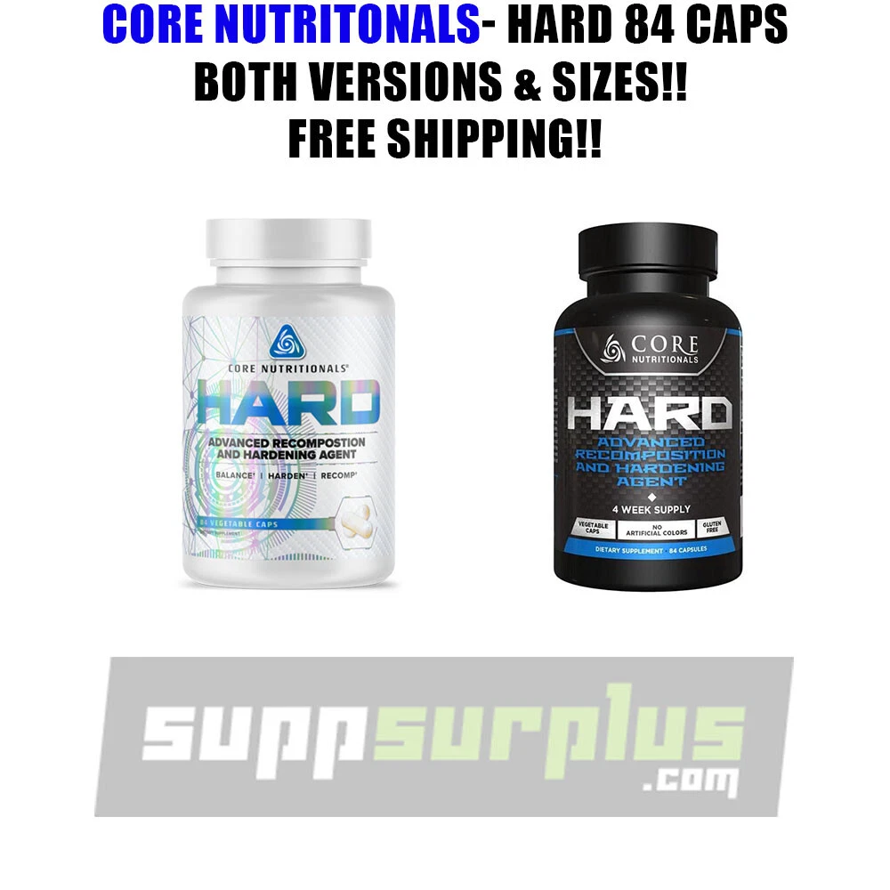 [126567269029] Core Nutritionals CORE HARD Advanced Recomposition & Hardening Agent - 84 Caps