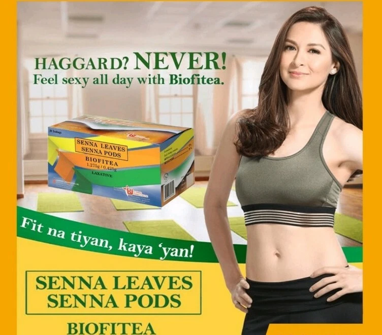 BIOFITEA SENNA LEAVES SENNA PODS Slimming tea 30 Teabags Same Day Shipping