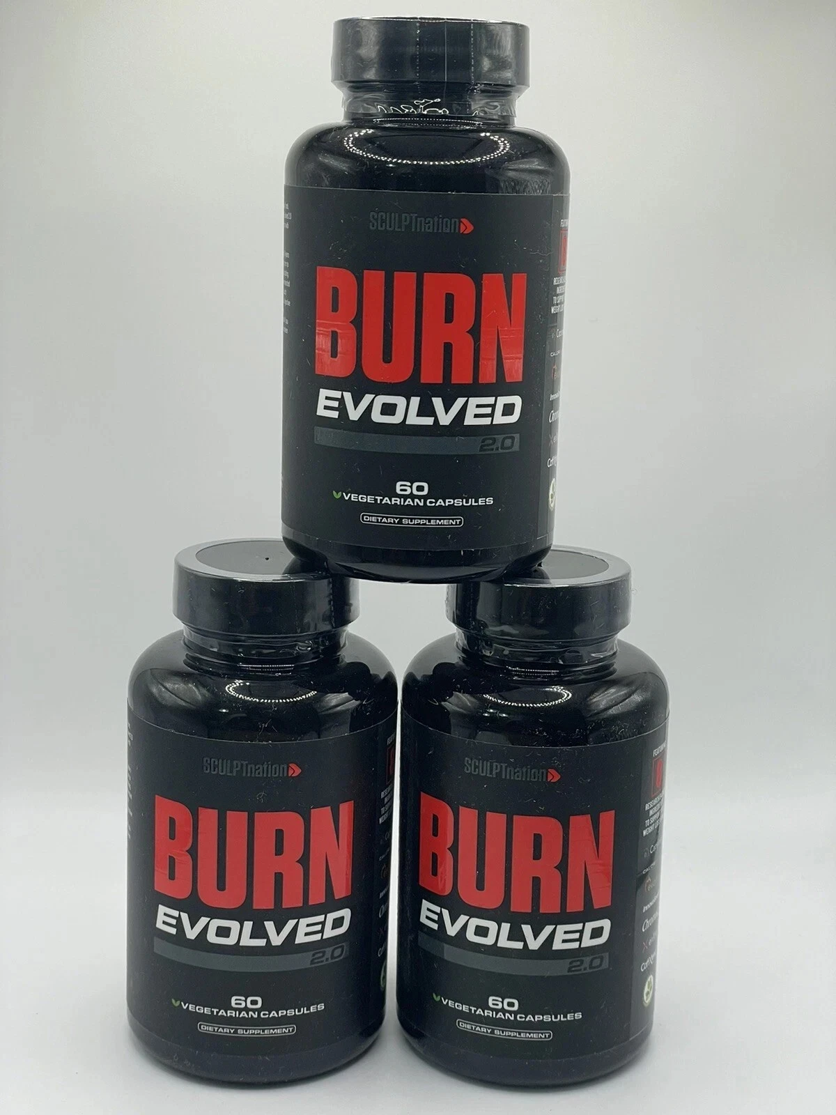 3x Pack Sculptnation Fat Burn Evolved Thermogenic Burner 🔥 Ship From USA !!!!