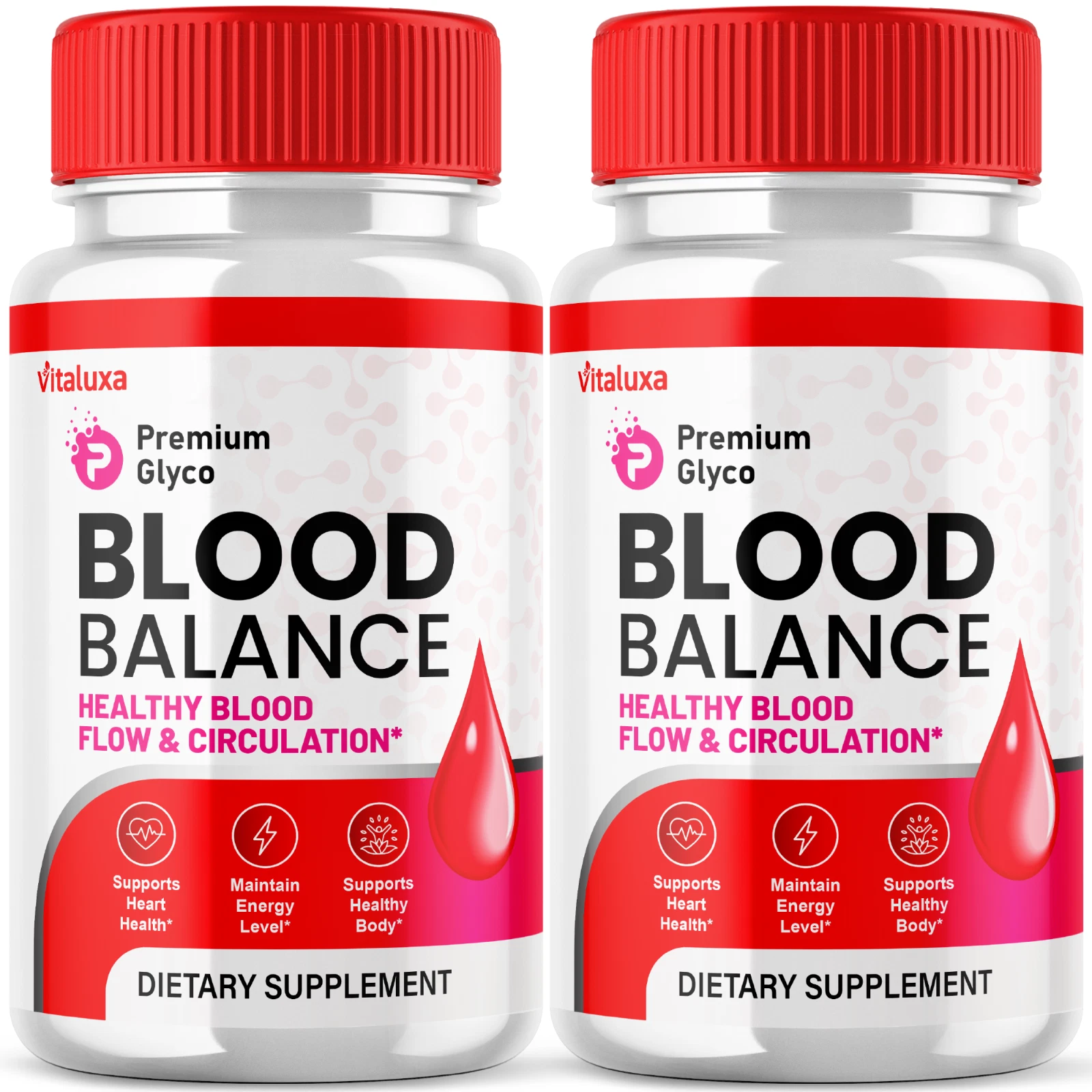 (2 Pack) Premium Glyco Capsules, Advanced Blood Support Formula (120 Capsules)