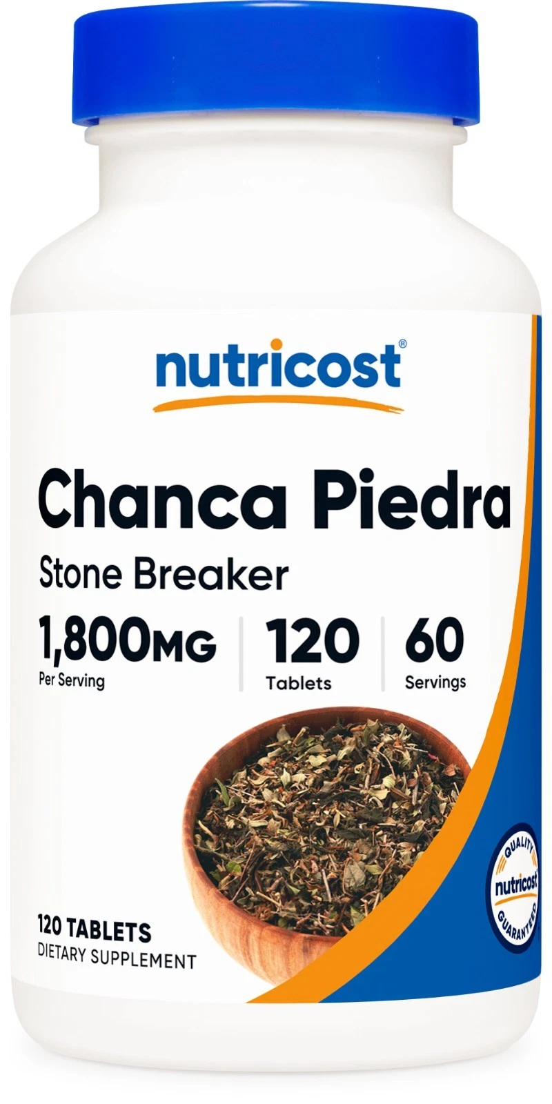 Nutricost Chanca Piedra Extract - 60 Servings, 1800mg Per Serving, 120 Tablets