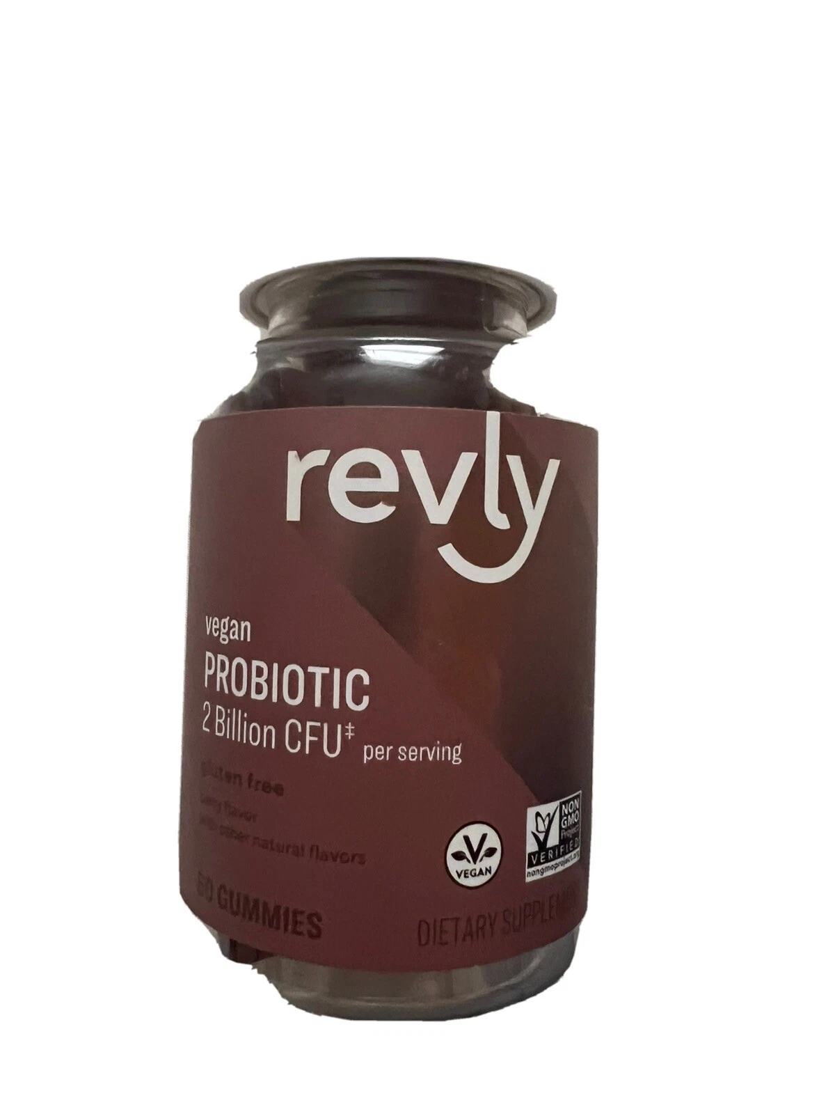 Vegan Healthy Digestion Support Probiotic Gummies (60 CT)