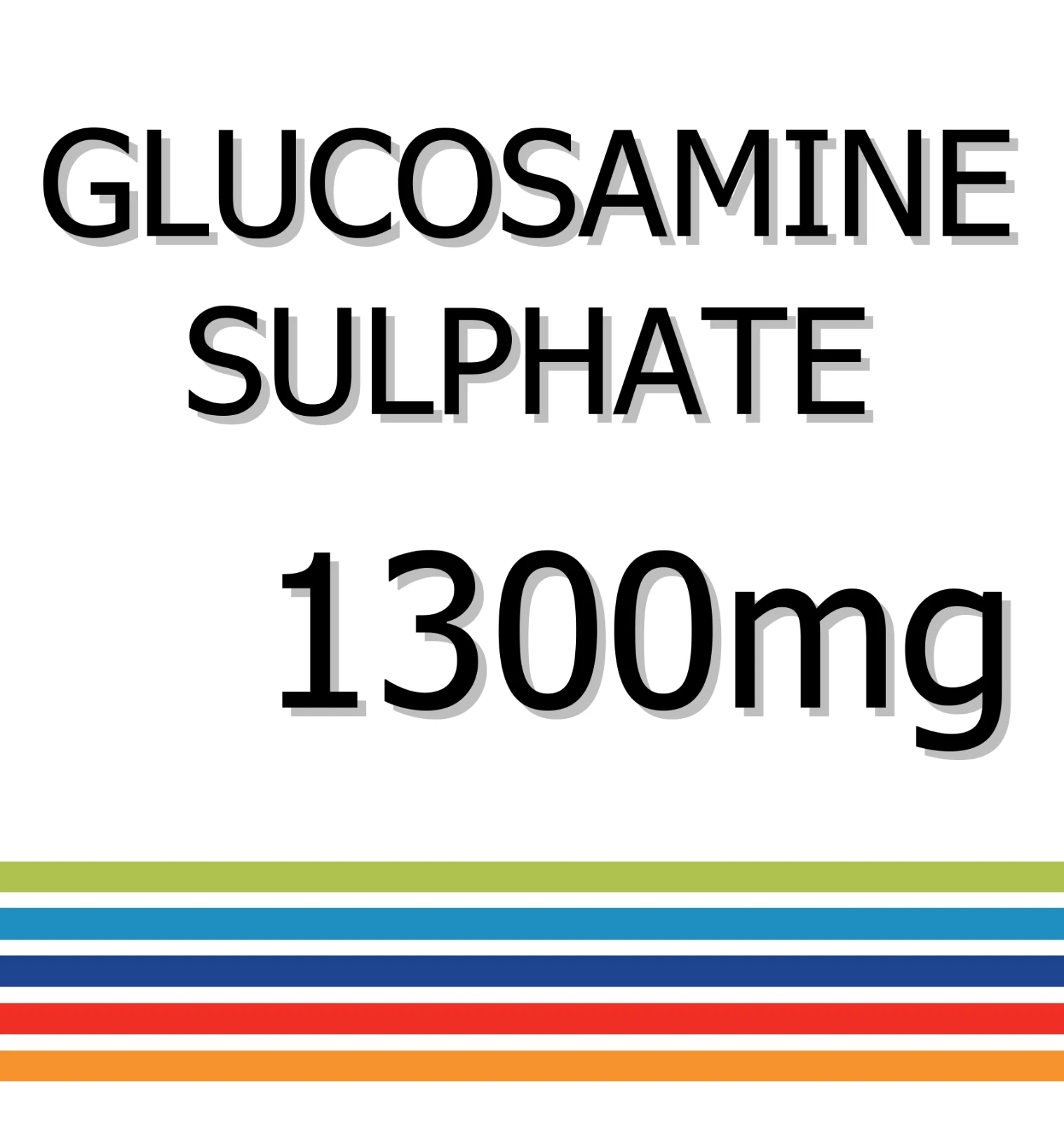 GLUCOSAMINE SULPHATE 1300mg x 90 Tablets - Cartilage Regeneration