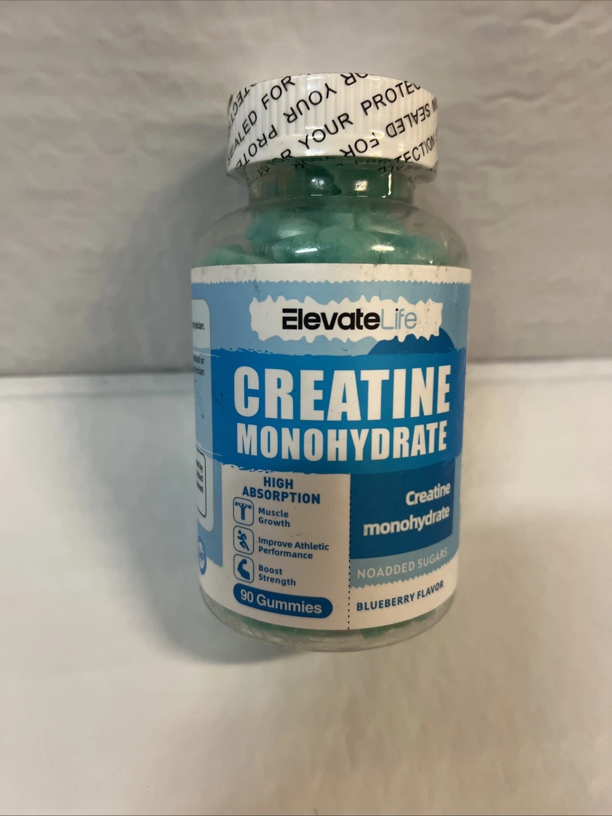 ElevateLife Creatine MonohydrateGummies 5000mg for Men & WomenBlueberry