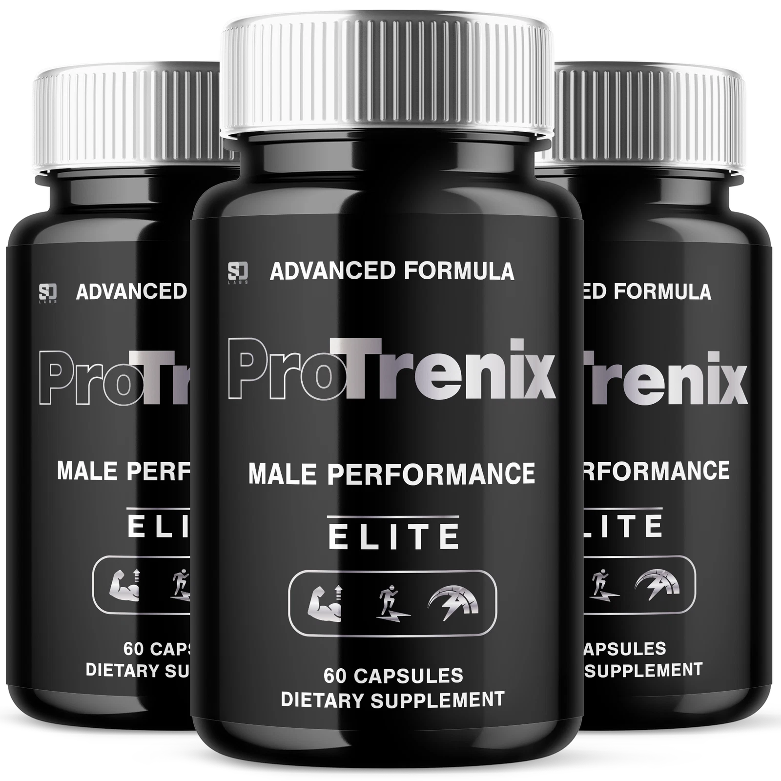(3 Pack) ProTrenix Male Pills Maximize Energy, Vitality & Stamina 180 Capsules