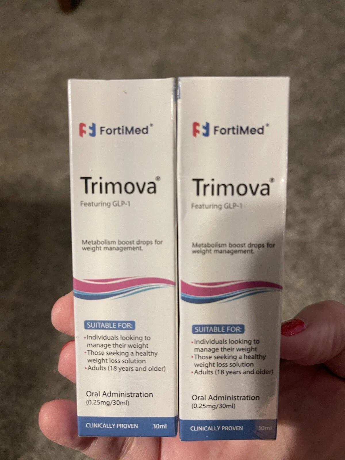 [205178215309] (2 Pack) Trimova Weight Loss Drops for Burning Excess Fat & Boosting Energy