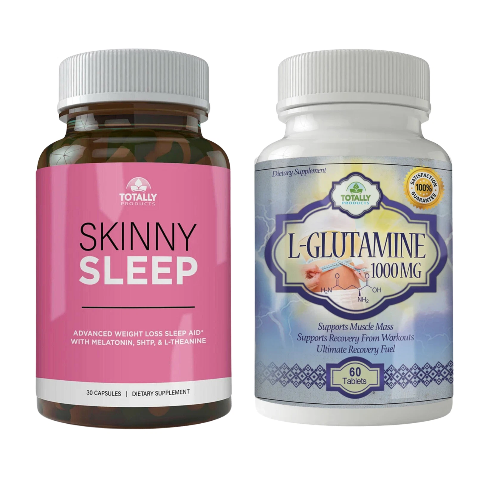 Skinny Sleep Aid Weight Loss Pills L-Glutamine Tablet Muscle Growth Supplements