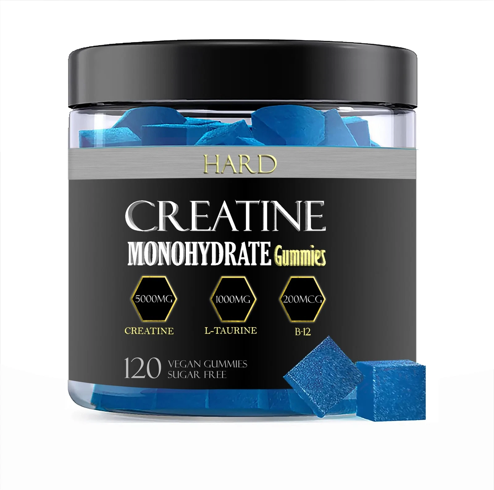 Generic Creatine Monohydrate Gummies-Creatine Gummies for Men & Women-Creatin...