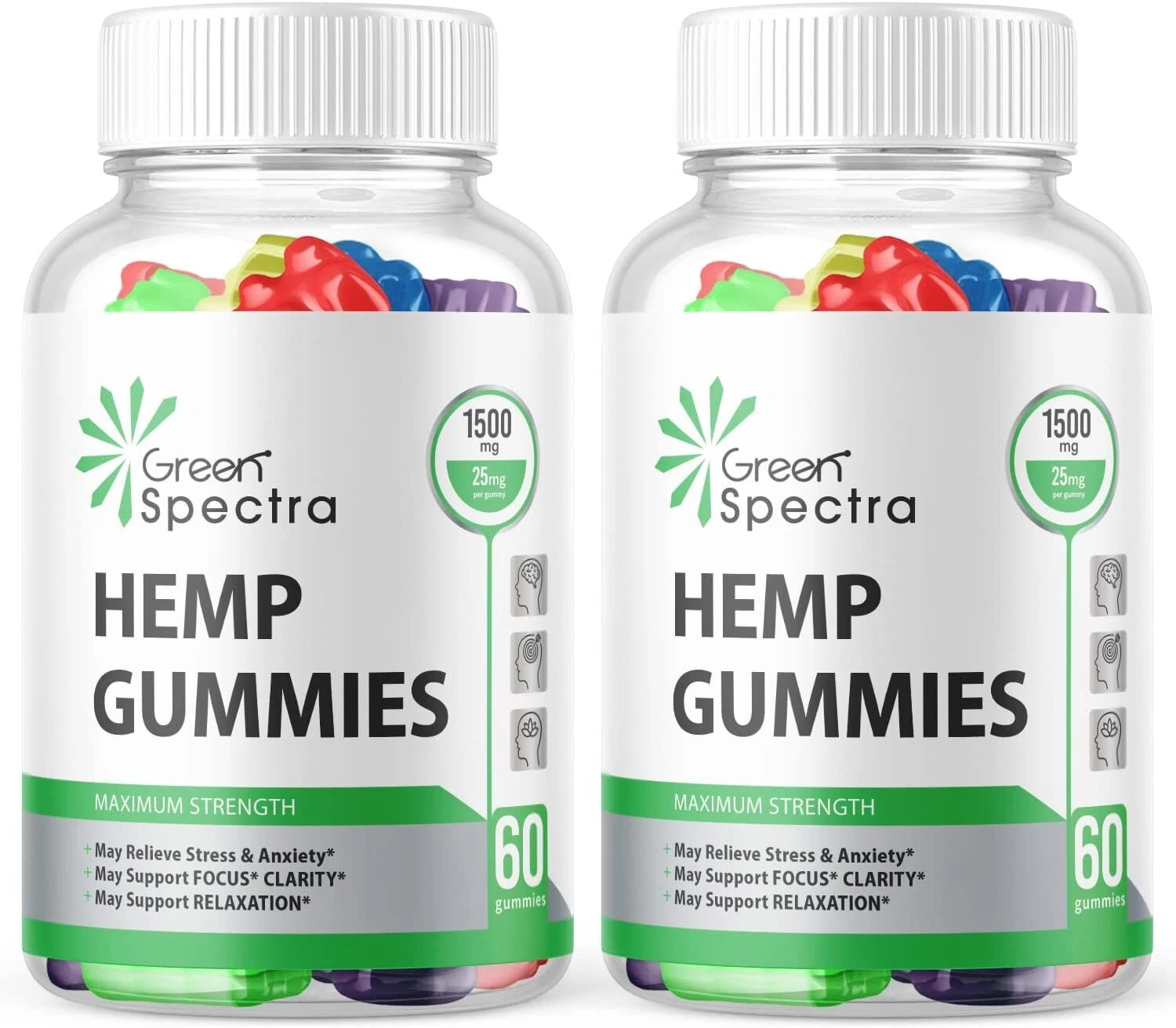 (2 Pack) Green Spectra Gummies - Green Spectra Multivitamin Supplement-120 Gums
