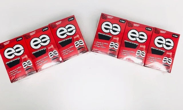 Eternal Energy Tropical Punch Drink Shot (6 count, Pack of 6)