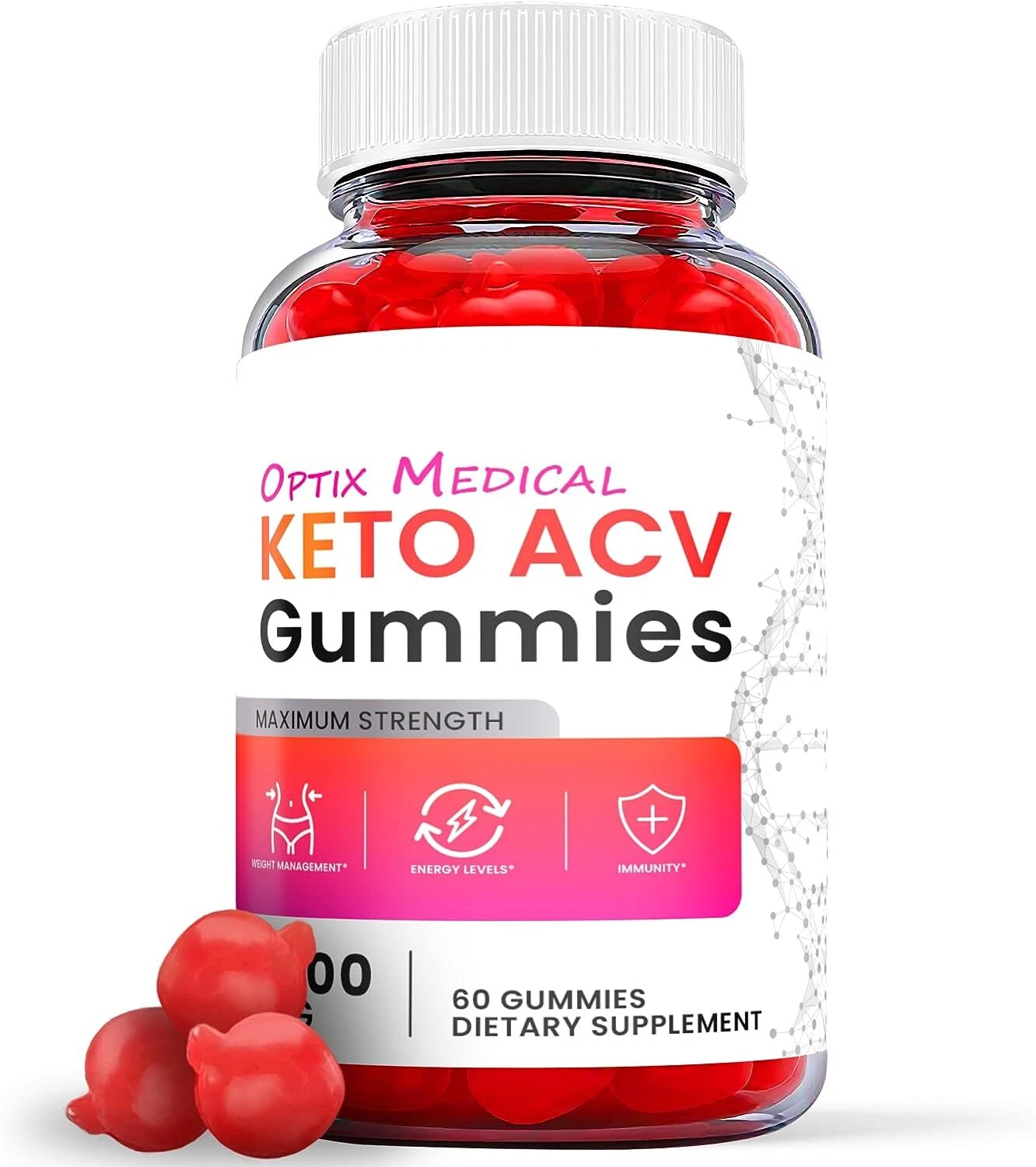 Optix Medical Keto Gummies- Optix Medical ACV Gummys Weight Loss OFFICIAL-1 Pack
