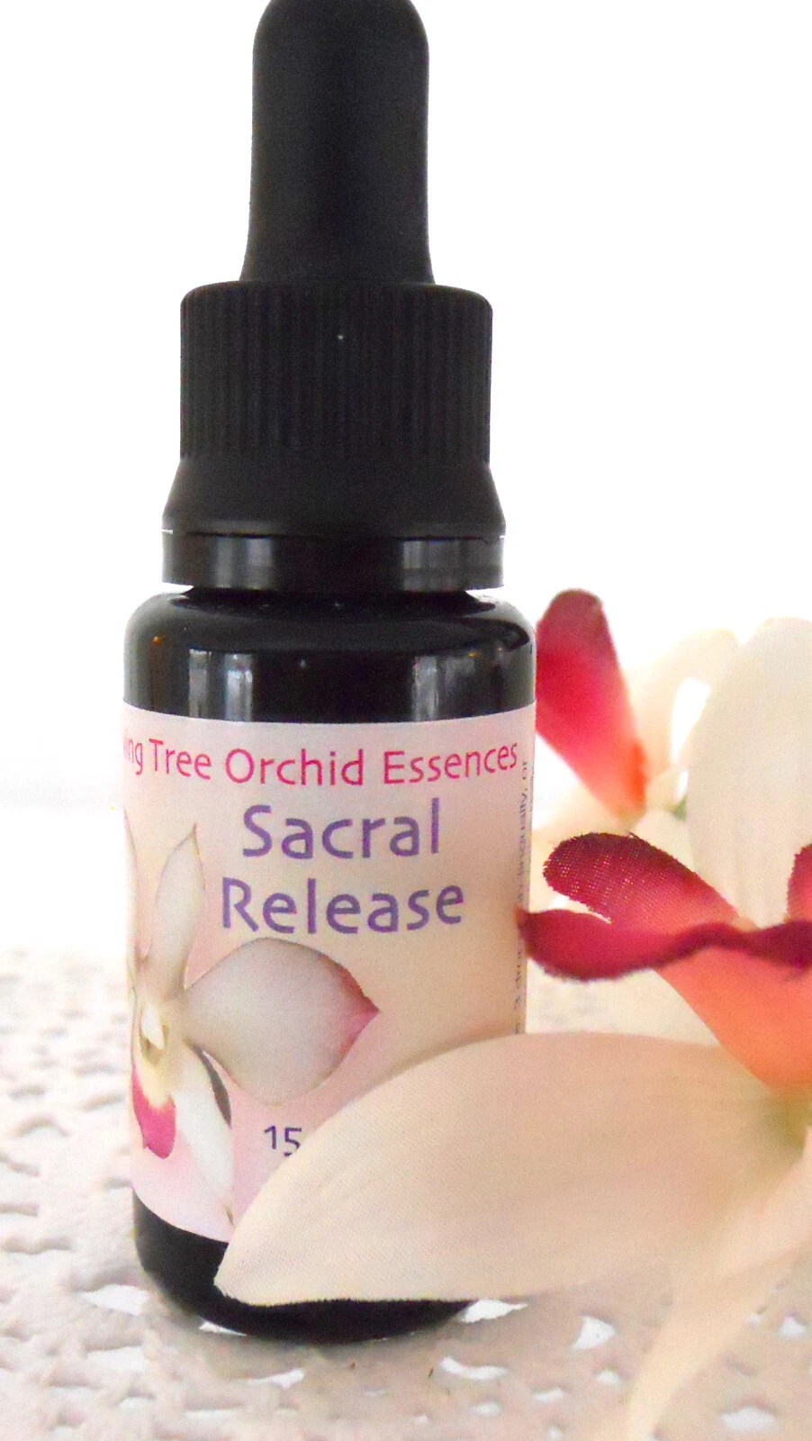 Living Tree Orchid Essences SACRAL RELEASE 15 ml 1/2 oz