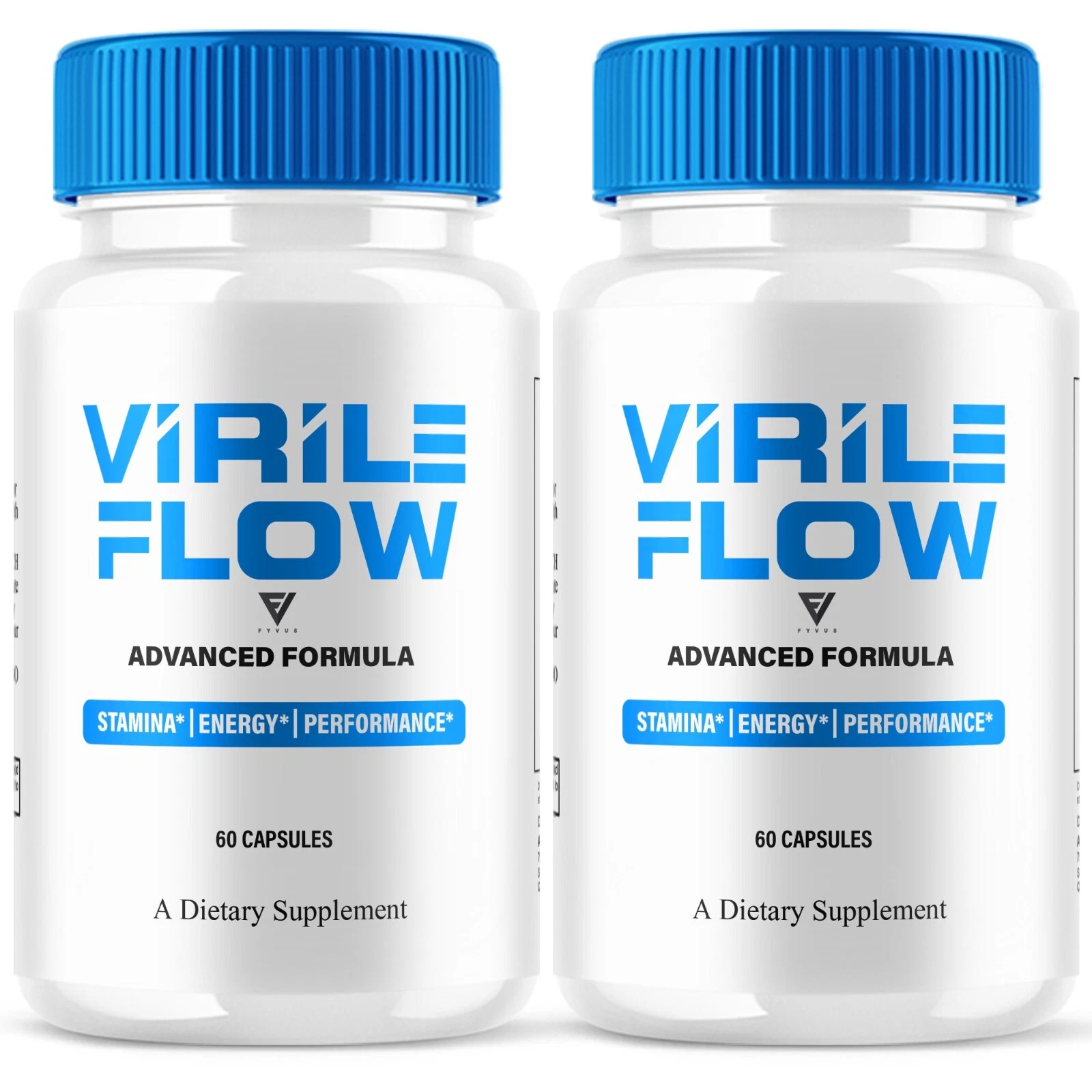 (2 Pack) Virile Flow Supplement VirileFlow Max Performance Pills (120 Capsules)