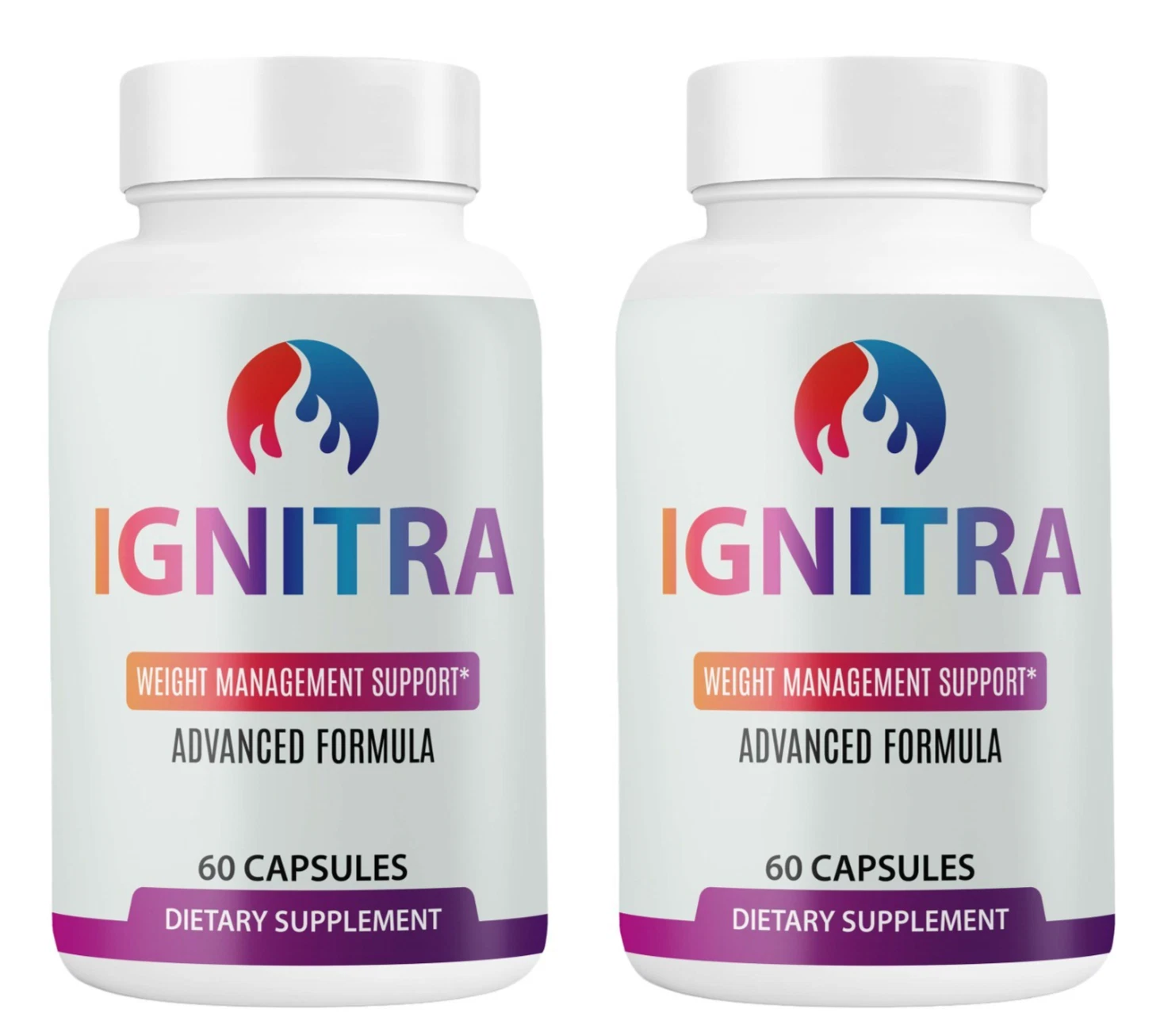 (2 Pack) Ignitra Capsules for Weight loss, Advanced Fat-Burning Support Formula