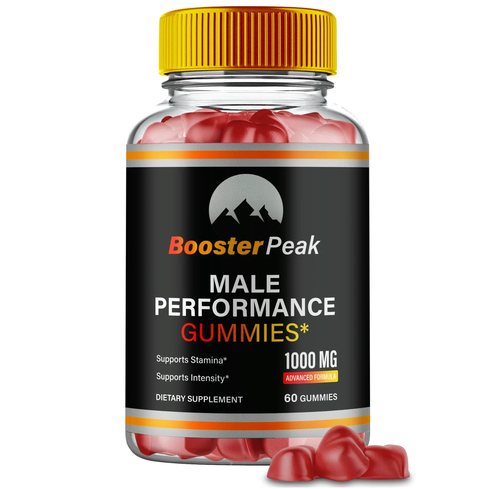Booster Peak Men Gummies, BoosterPeak for Daily High Drive Male Gummy 60ct