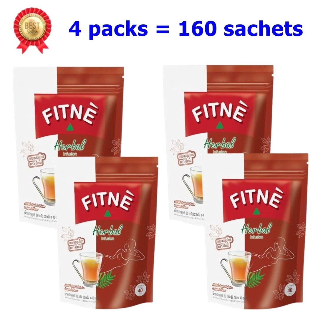 [365089690426] 4x Herbal Fitne Tea Original Senna Infusion Weight Natural Beverage Drink Best
