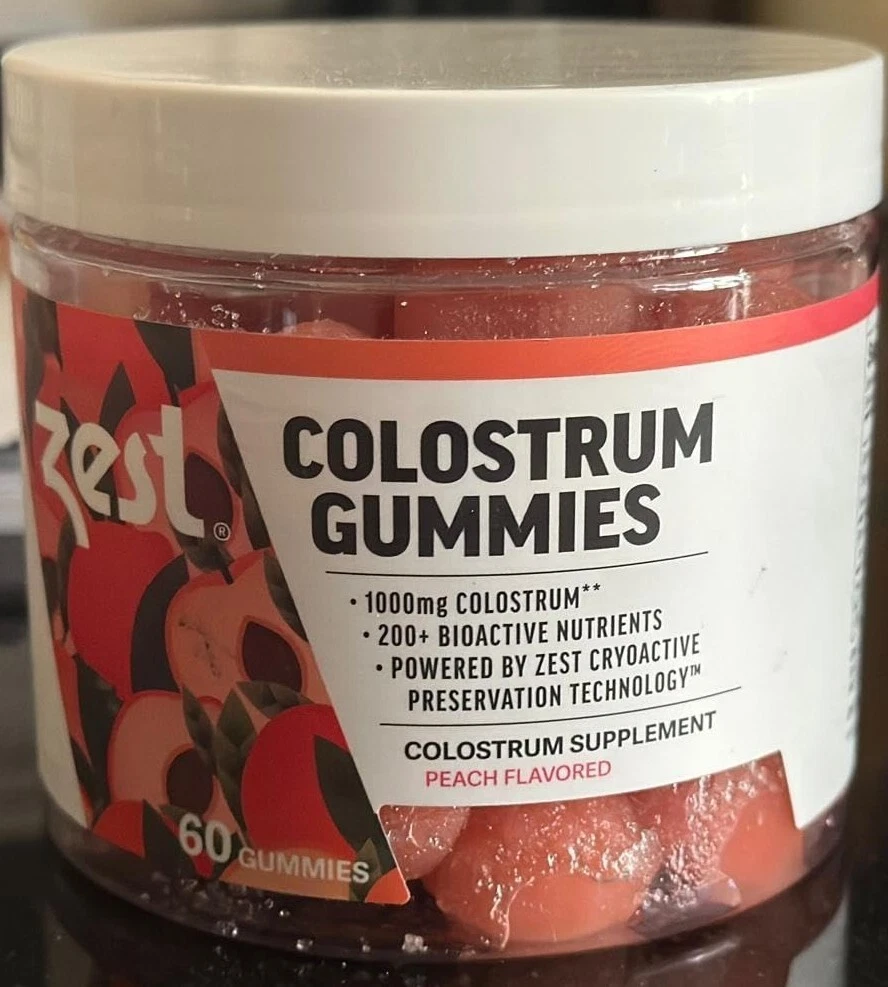 ZEST COLUSTRUM GUMMIES 60 COUNT