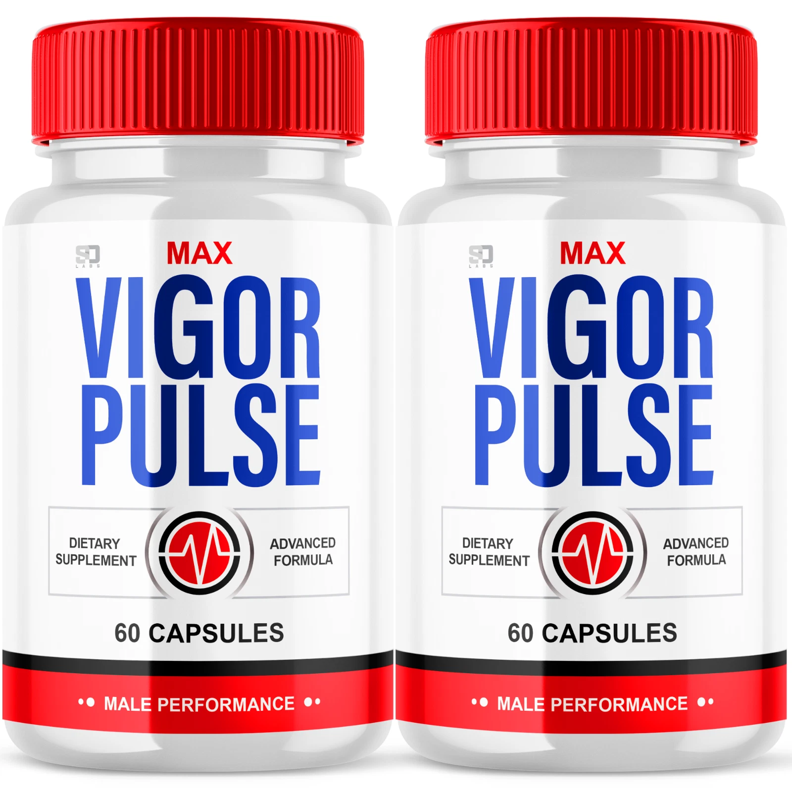 Max Vigor Pulse Male Health Support - Enhance Vitality and Drive (2 Pack)