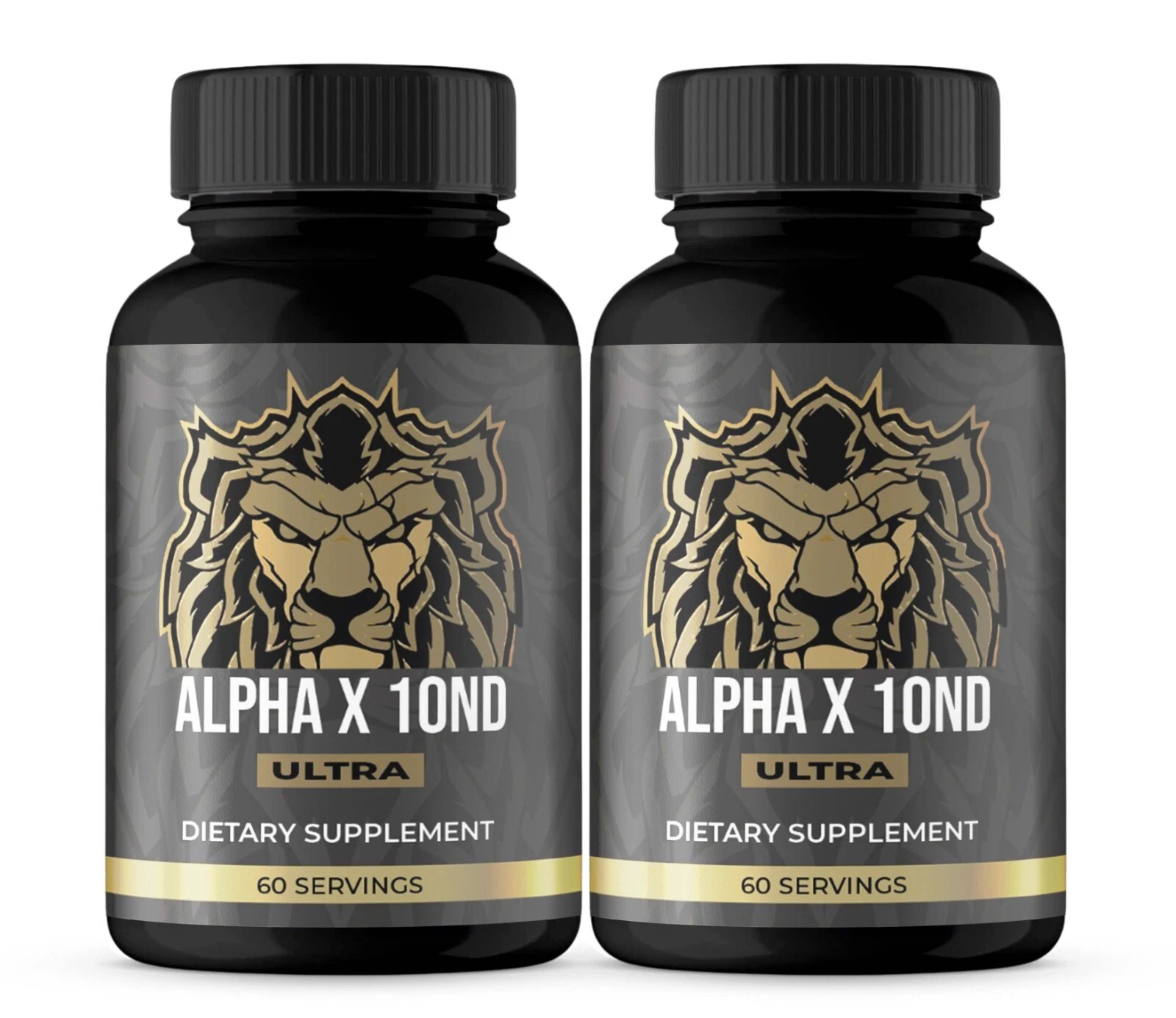 (2 Pack) Alpha X10ND Ultra Men, Alpha X10ND for Boosting Energy and Performance
