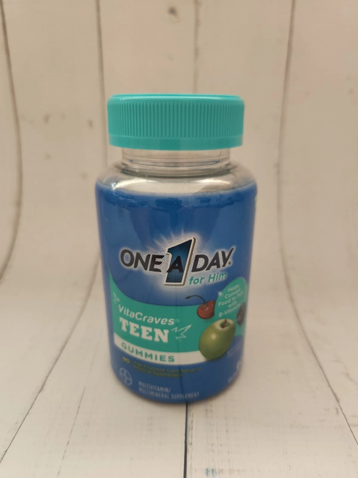 One a Day for Him Vitacraves Teen Gummies, 60 Gummies, Exp: 04-2026
