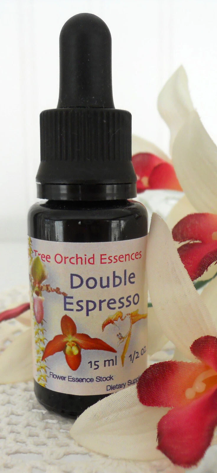 [285658156127] Living Tree Orchid Essences DOUBLE EXPRESSO 15 ml 1/2 oz