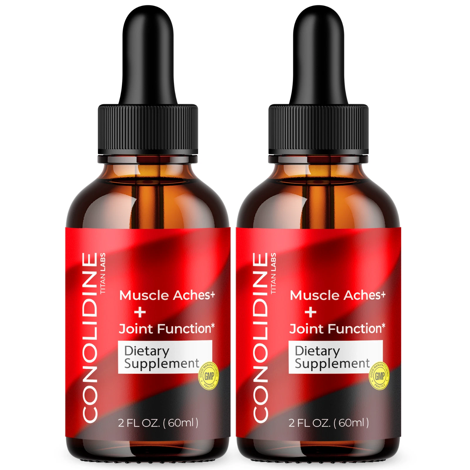 Conolidine Drops - Support for Blood Health and Muscle Comfort (2 Pack)
