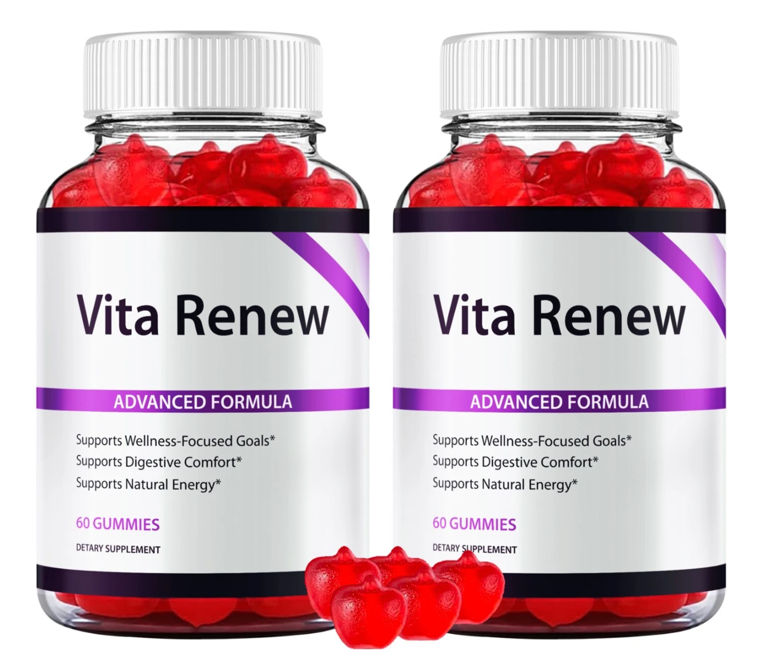 VitaRenew ACV Formula Gummies, Vita Renew Daily Vitamin (120 Gummies)