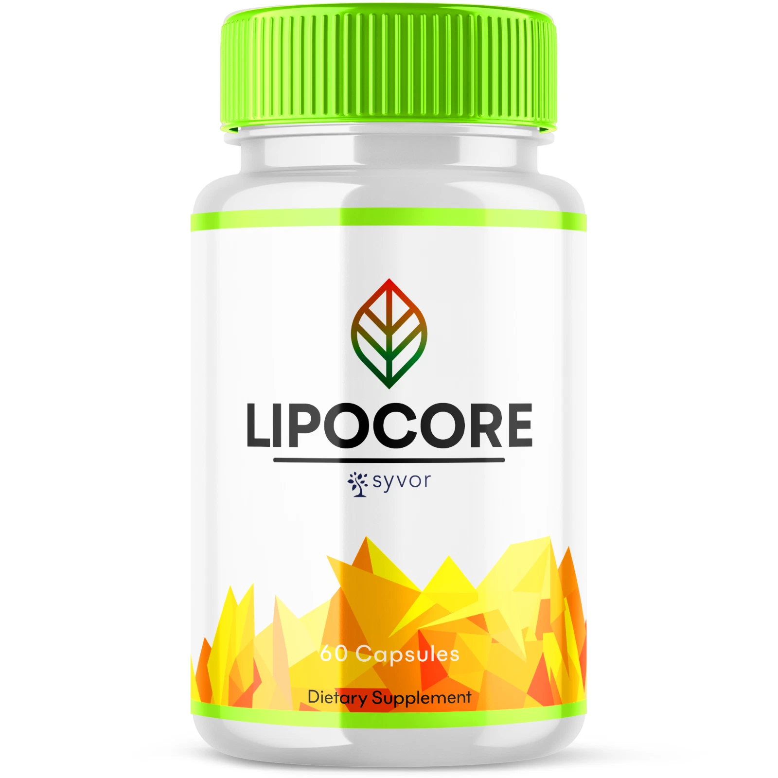 Lipocore Advanced Formula Natural Fitness Support Vitamin Supplement 60 Capsule