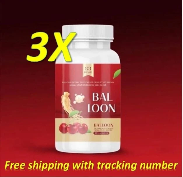 [296096483471] 3X BALLOON WEIGHT GAIN VITAMINS, HEALTH SUPPLEMENTS.